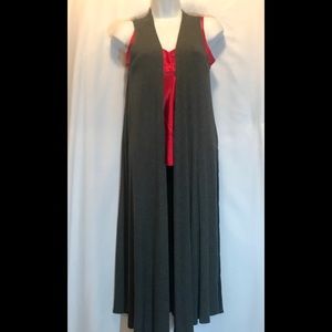 NWOT Lularoe Grey Ribbed Joy